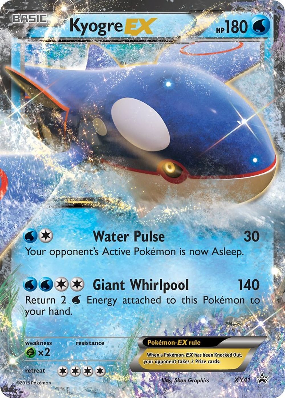 Kyogre EX — XY Promos