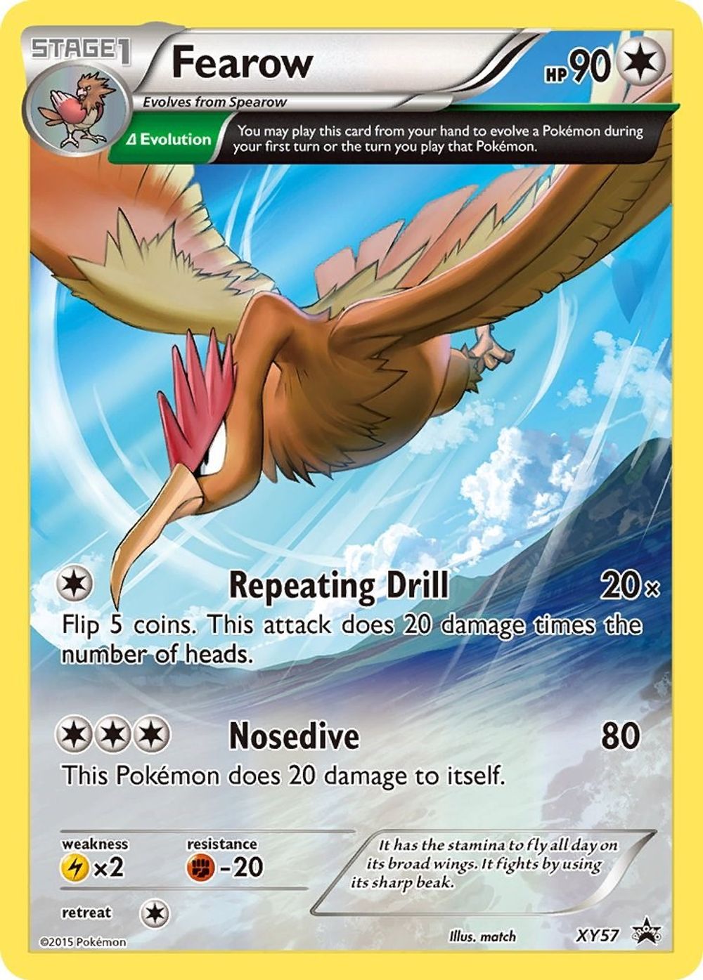 Fearow — XY Promos