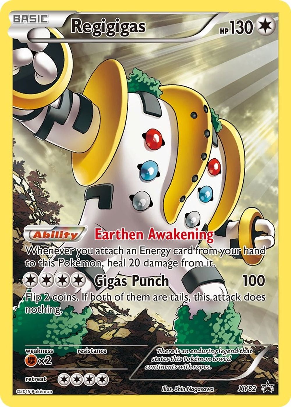 Regigigas (Full Art Promo) — XY Promos