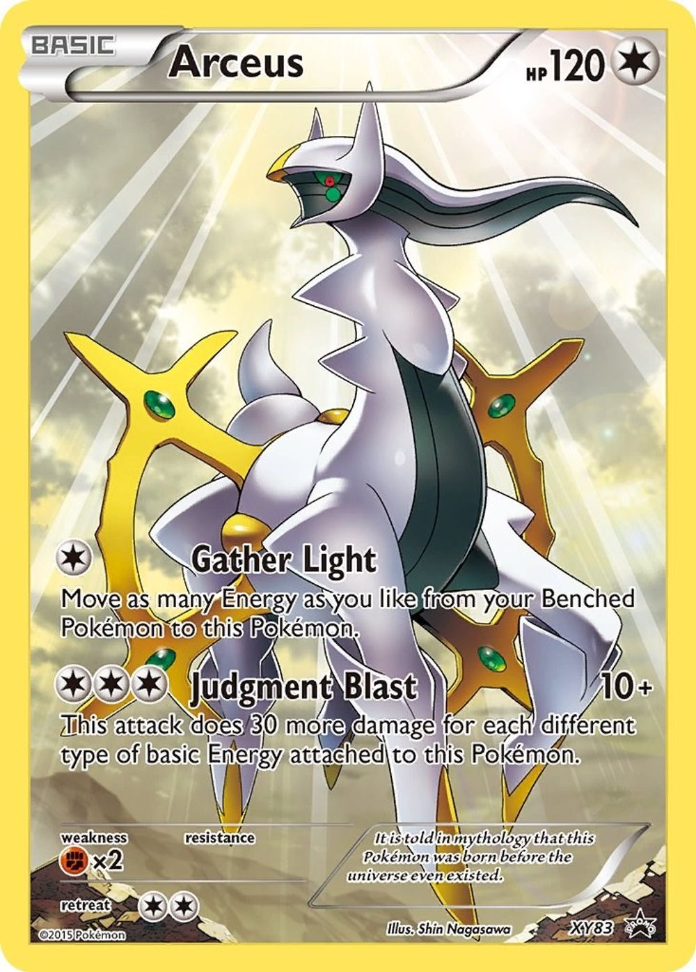 Arceus - XY83 — XY Promos