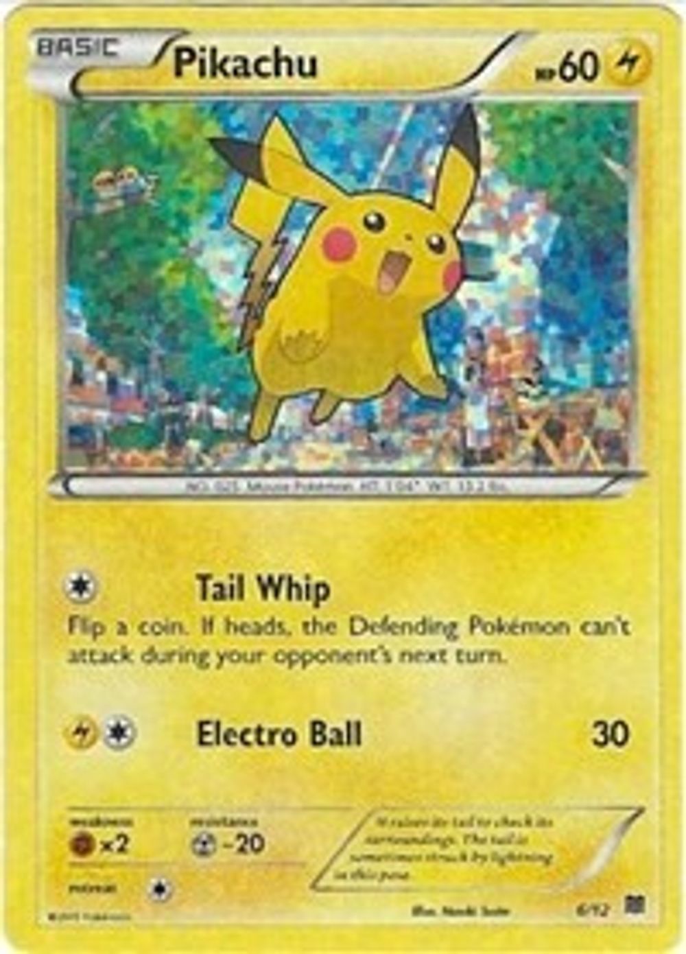 Pikachu - 6/12 — McDonald's Promos 2015