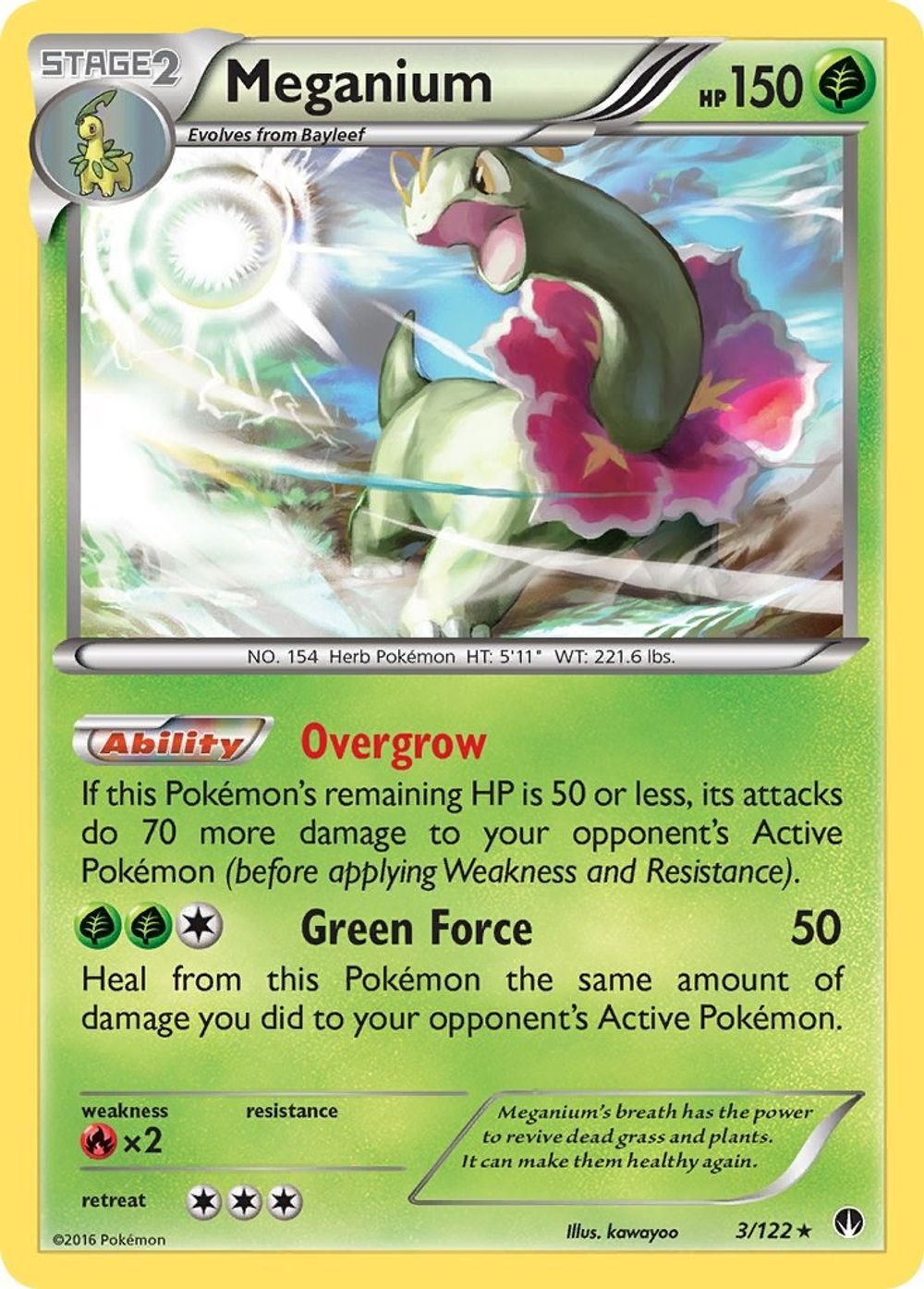 Meganium — XY - BREAKpoint