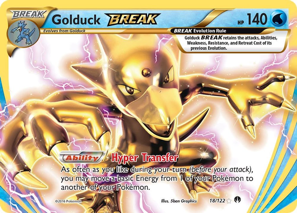 Golduck BREAK — XY - BREAKpoint