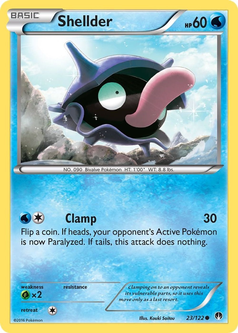 Shellder (23) — XY - BREAKpoint