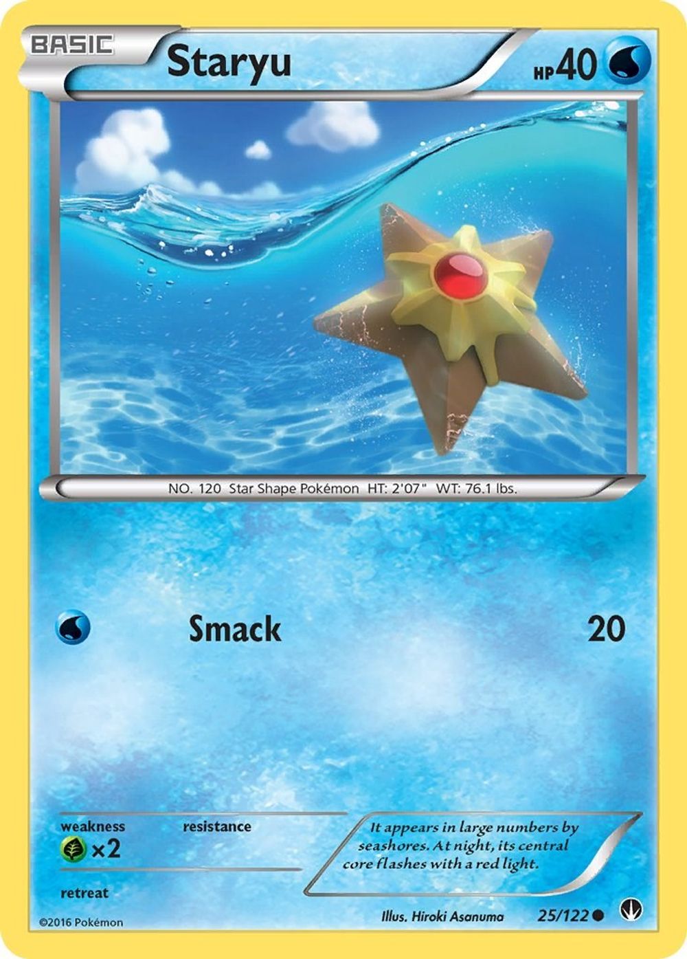Staryu — XY - BREAKpoint