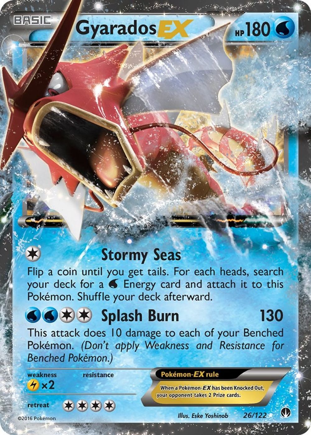 Gyarados EX — XY - BREAKpoint