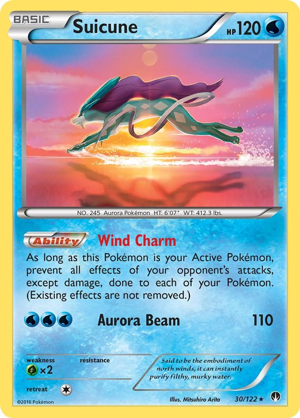 Suicune — XY - BREAKpoint