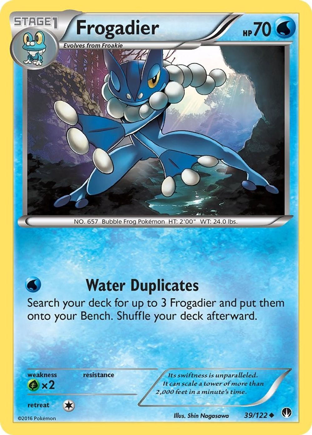 Frogadier — XY - BREAKpoint