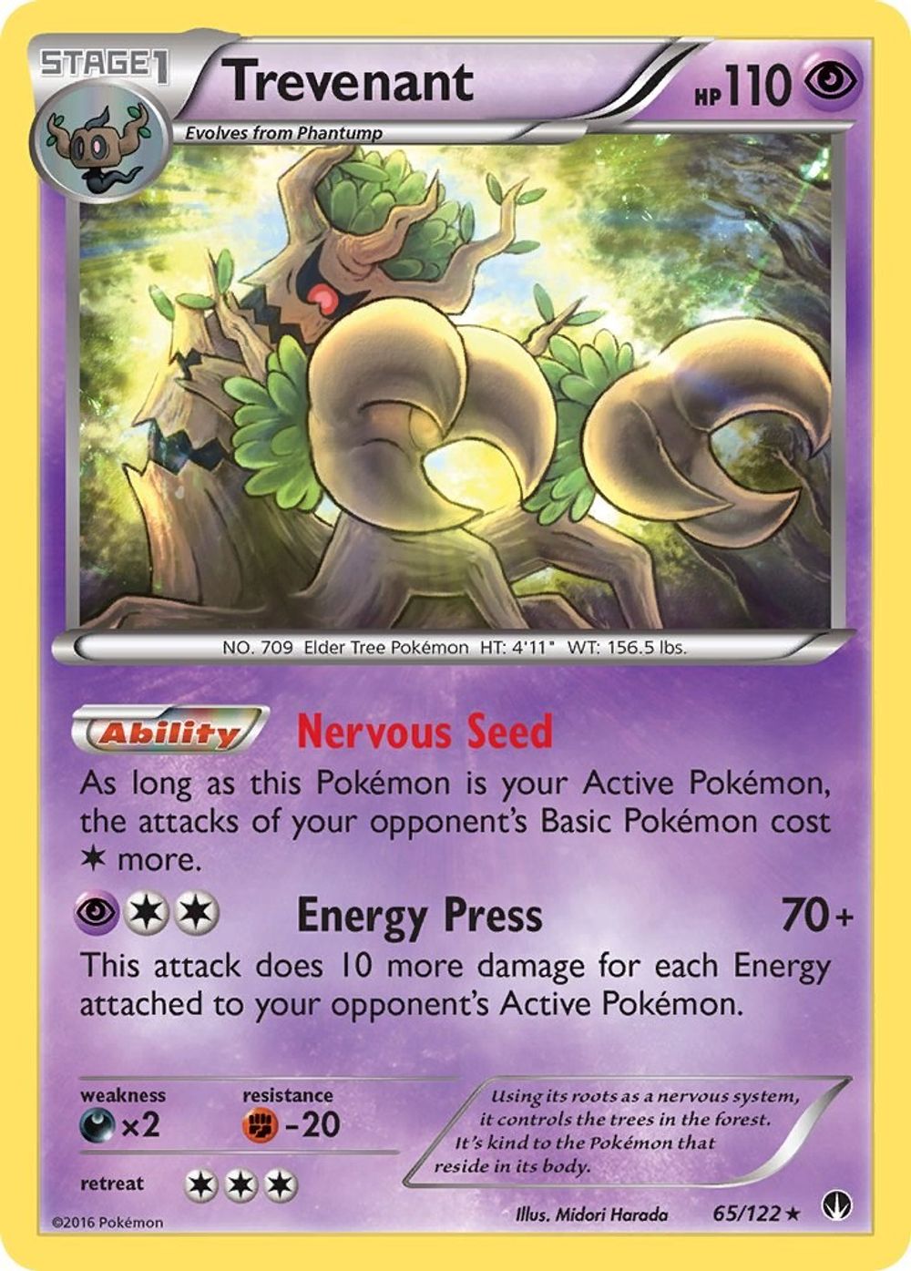 Trevenant — XY - BREAKpoint