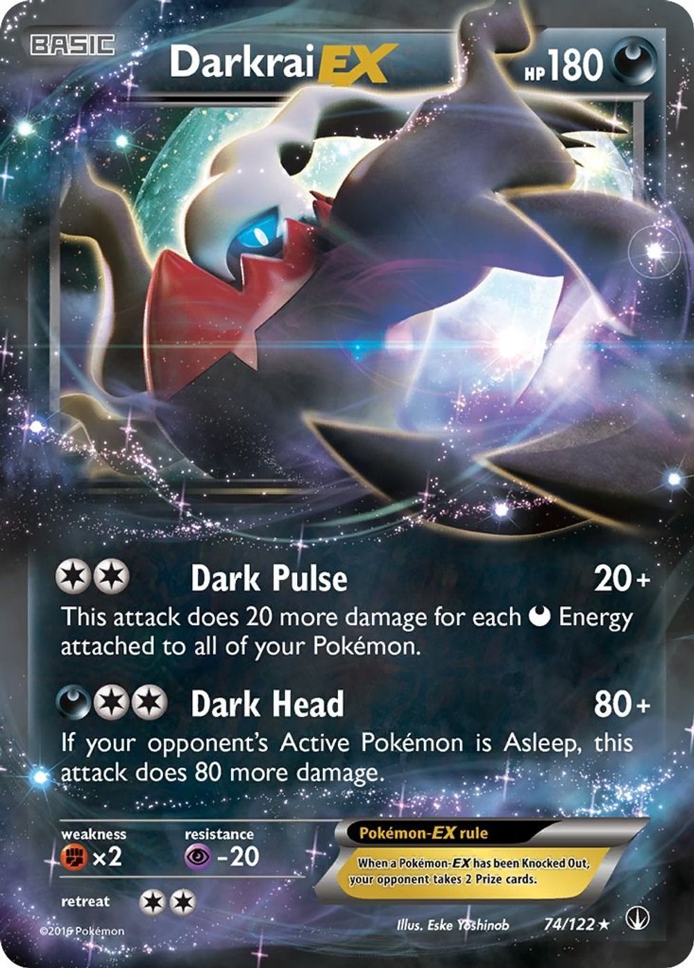 Darkrai EX — XY - BREAKpoint