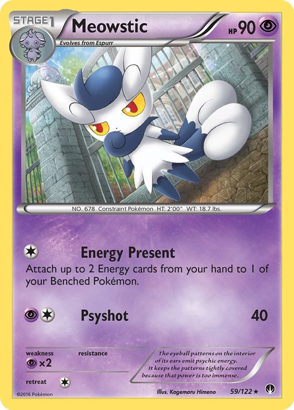 Meowstic — XY - BREAKpoint