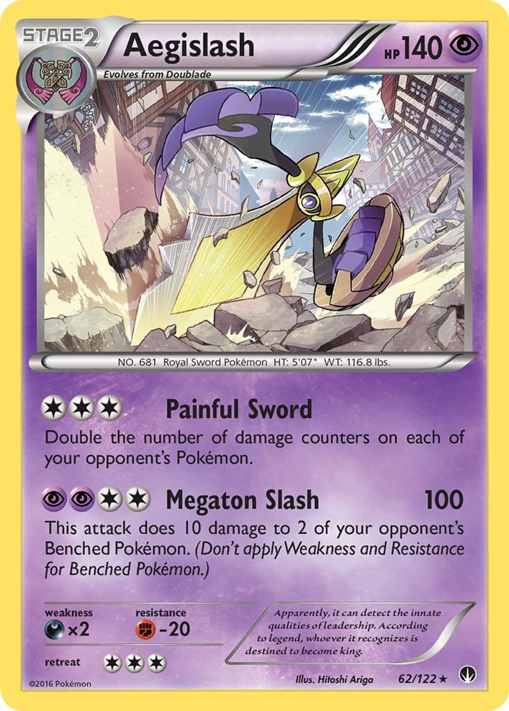 Aegislash — XY - BREAKpoint