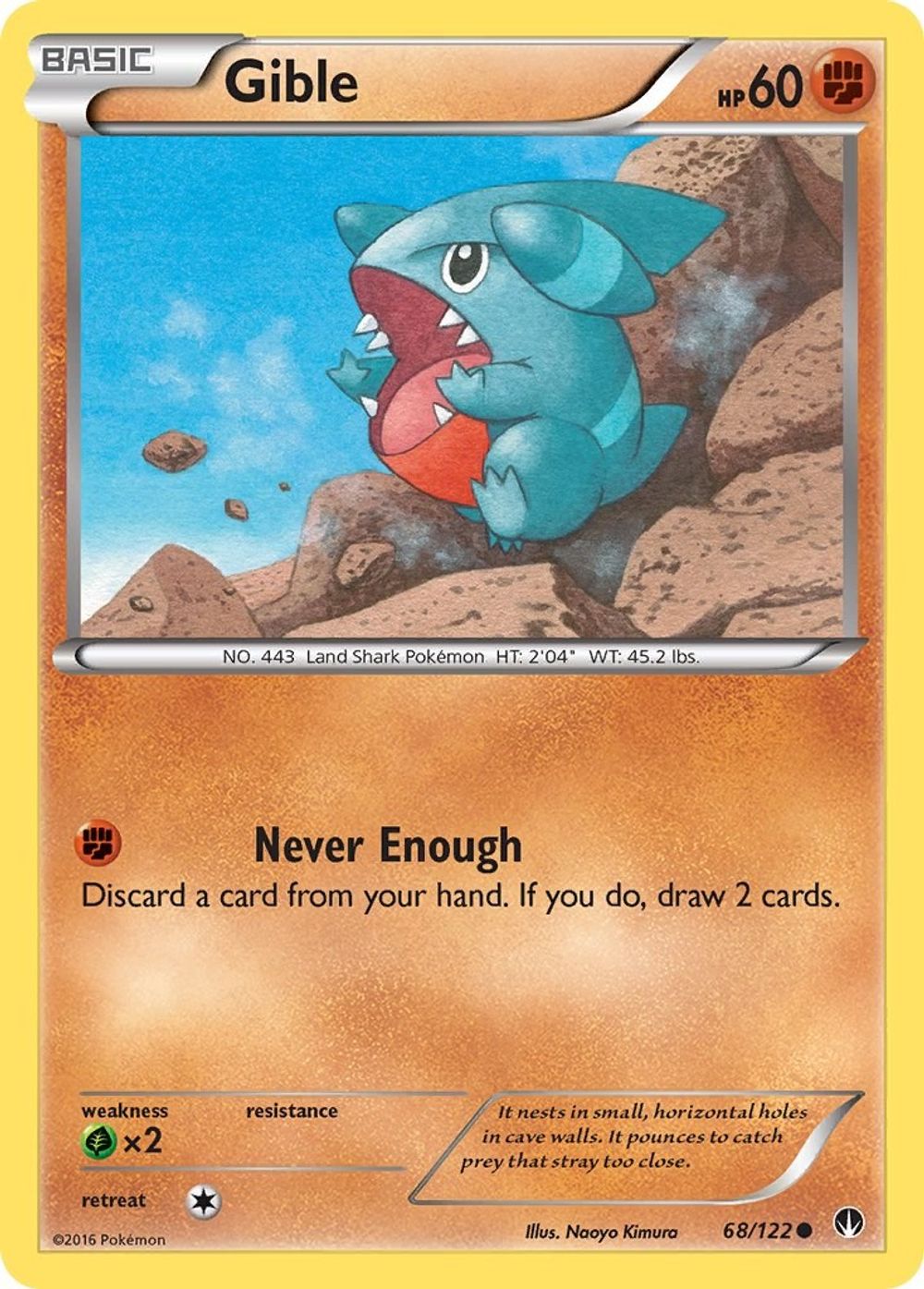 Gible — XY - BREAKpoint