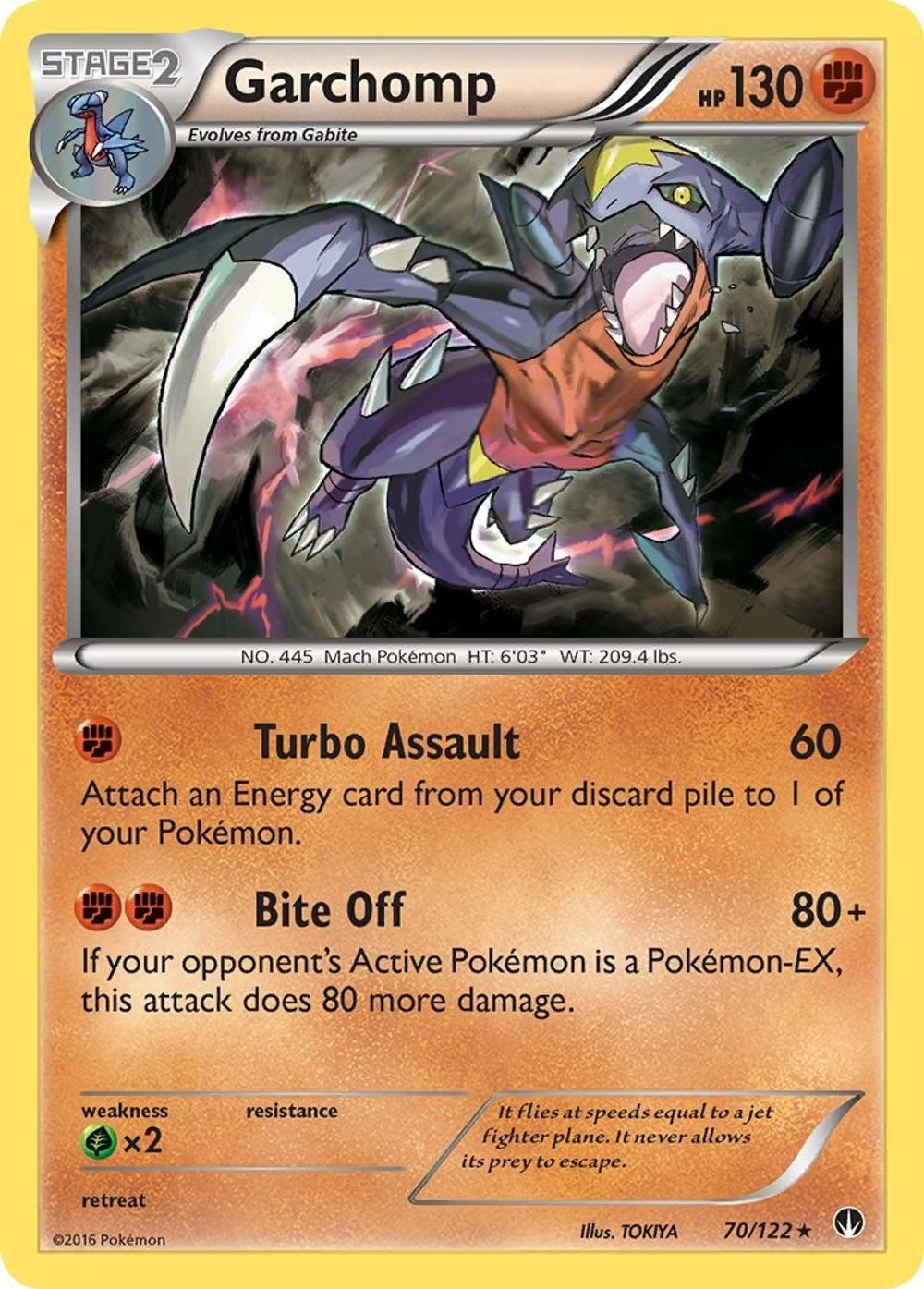 Garchomp — XY - BREAKpoint