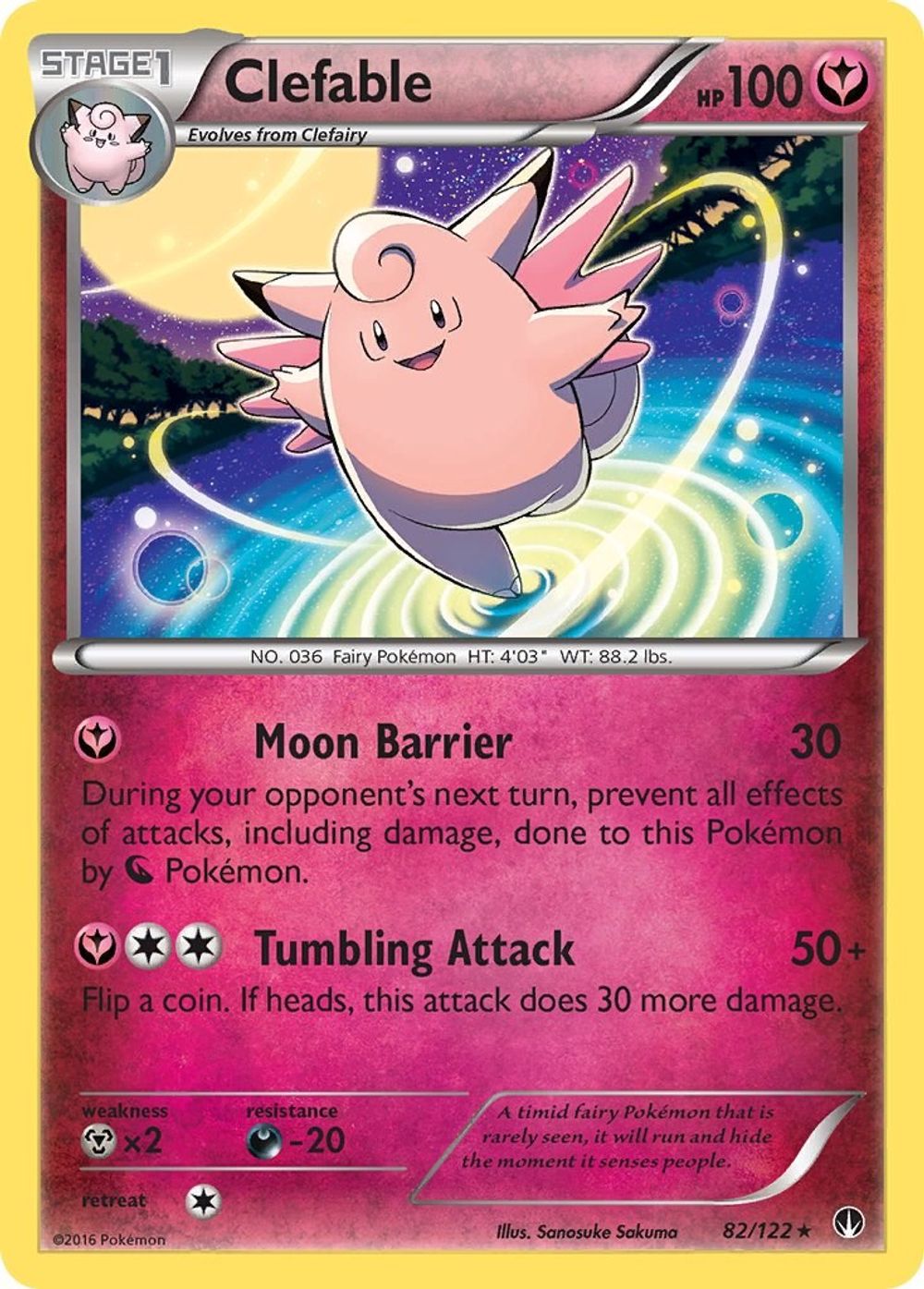 Clefable — XY - BREAKpoint