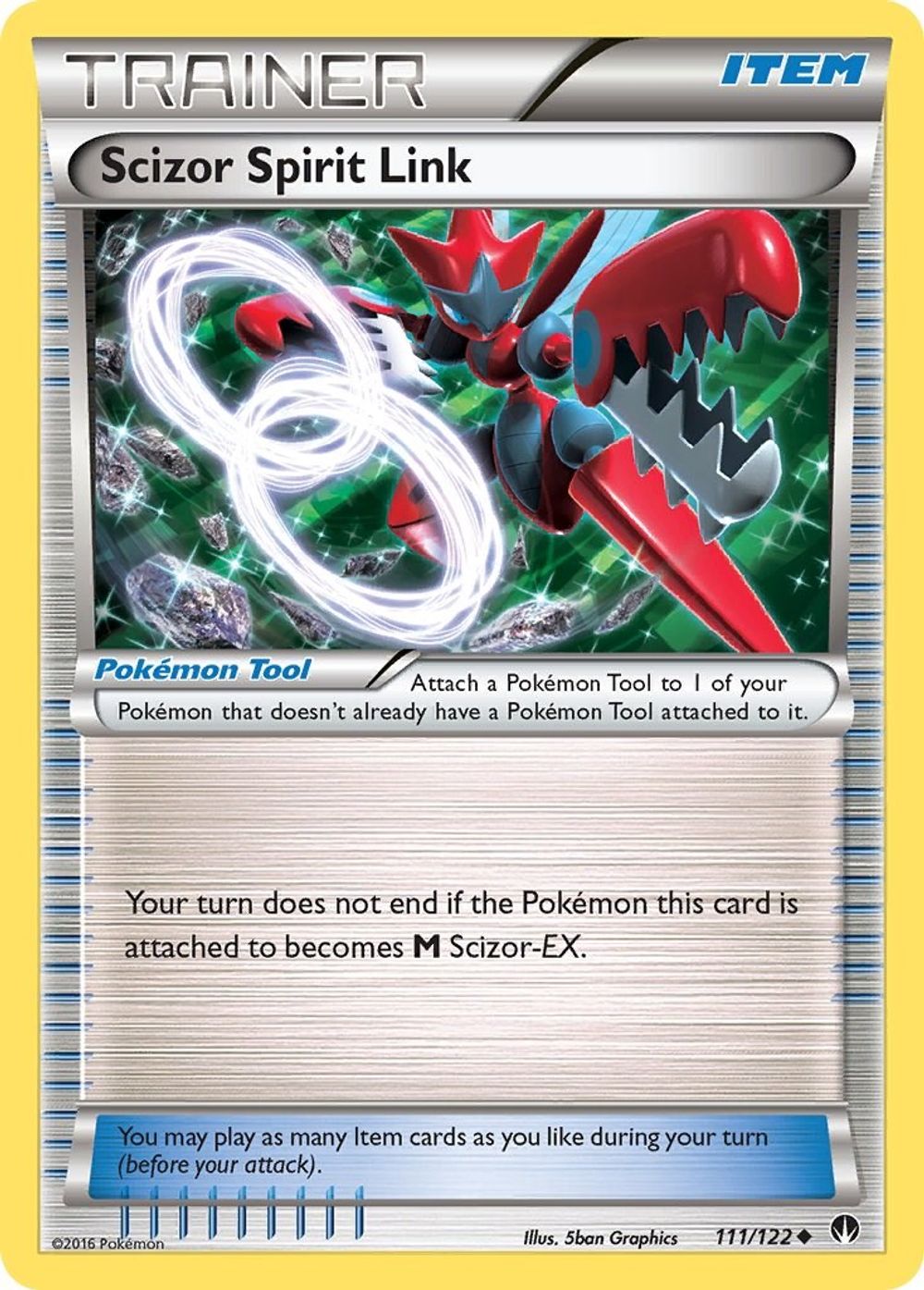 Scizor Spirit Link — XY - BREAKpoint