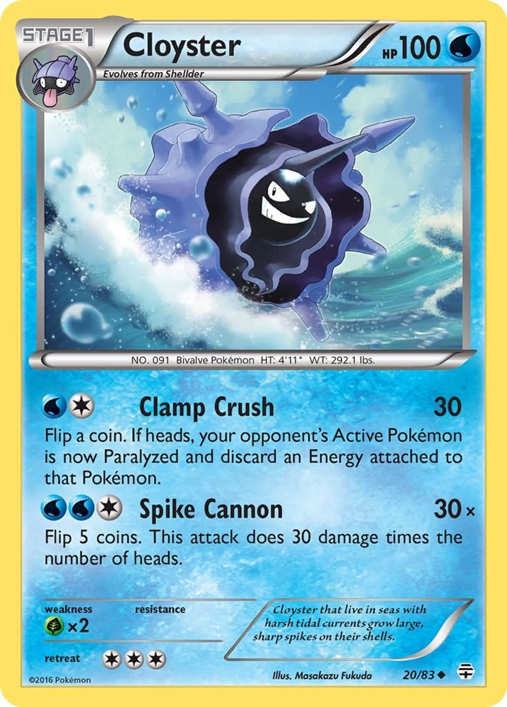 Cloyster — Generations