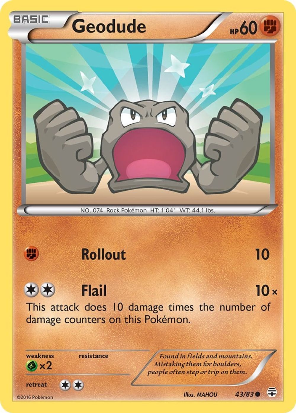 Geodude — Generations