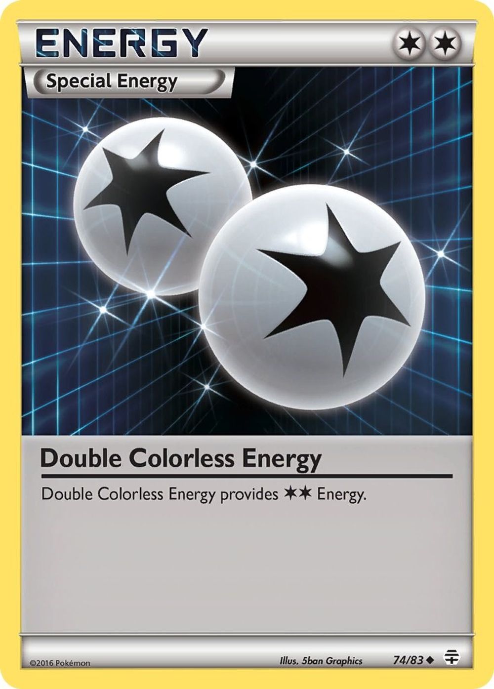 Double Colorless Energy — Generations