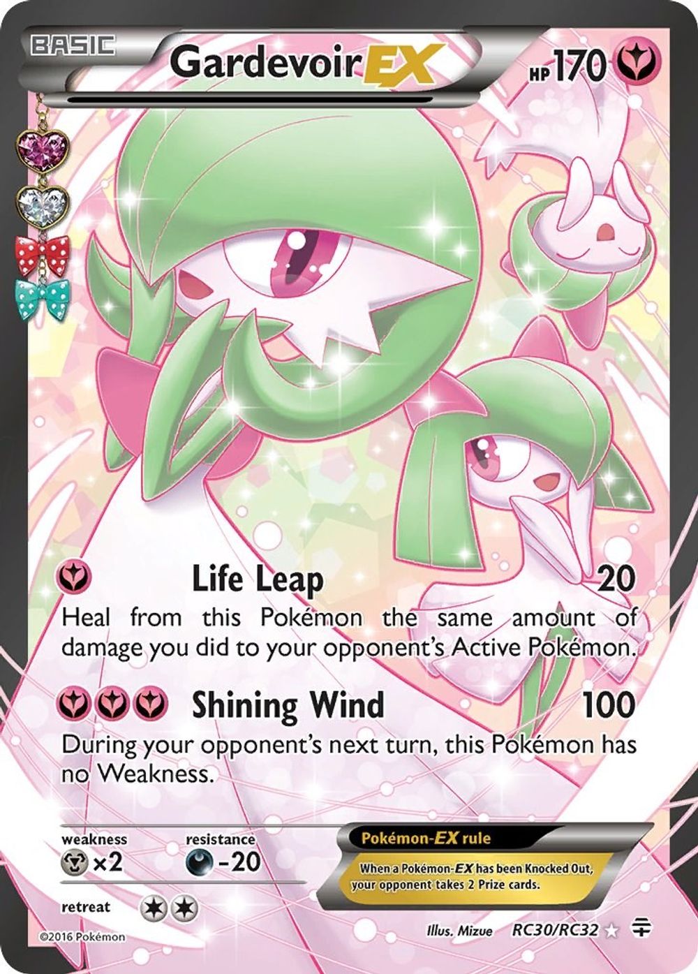Gardevoir EX (Full Art) — Generations: Radiant Collection