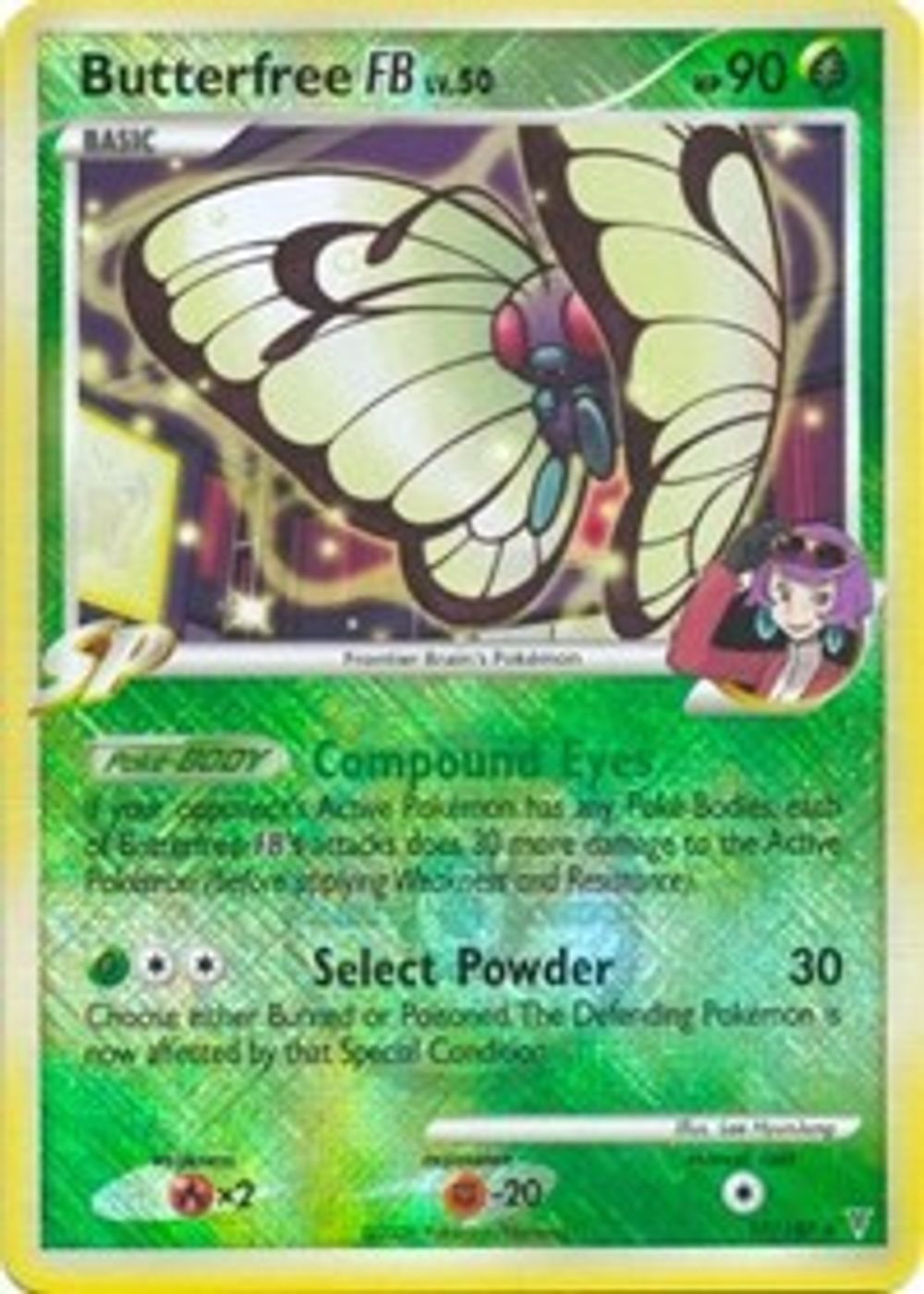 Butterfree FB - 17/147 (League Promo) — League & Championship Cards