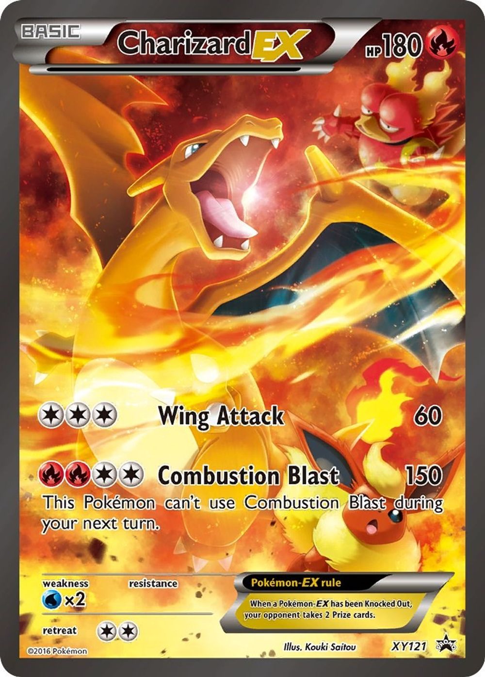 Charizard EX - XY121 — XY Promos