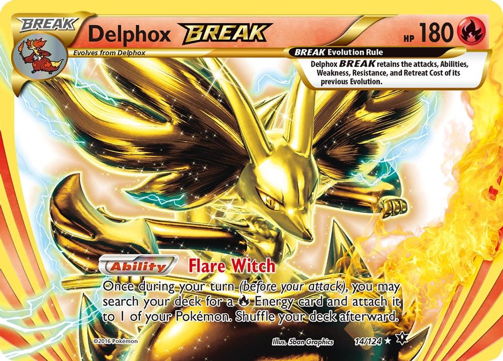 Delphox BREAK — XY - Fates Collide