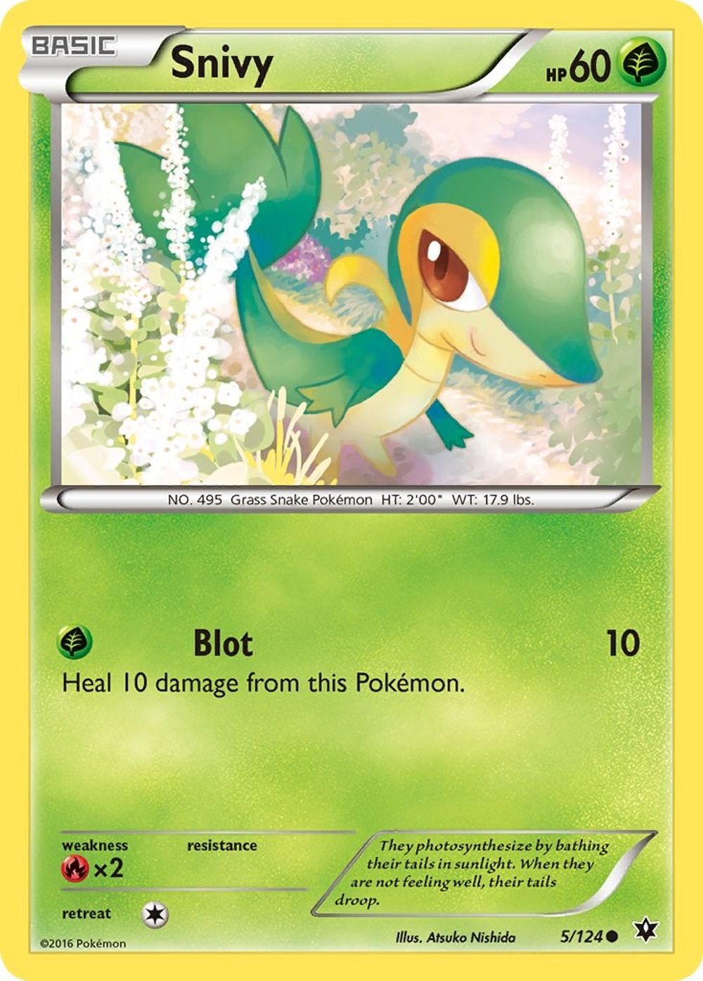 Snivy — XY - Fates Collide