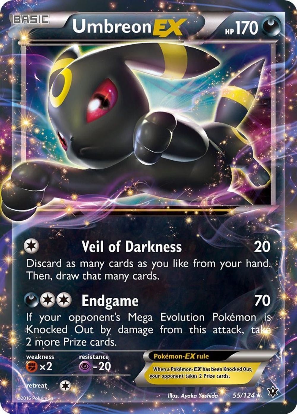 Umbreon EX — XY - Fates Collide