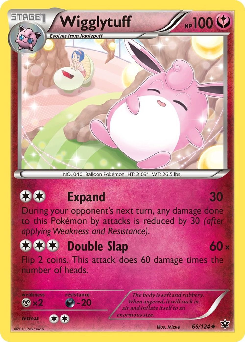 Wigglytuff — XY - Fates Collide