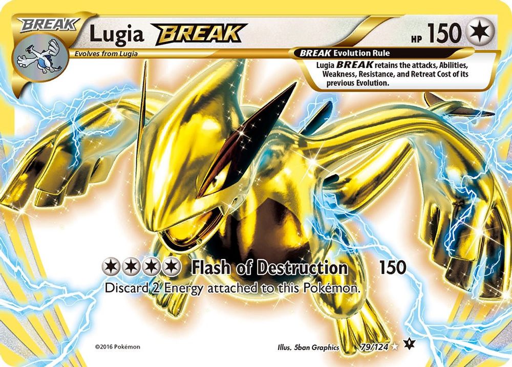 Lugia BREAK — XY - Fates Collide