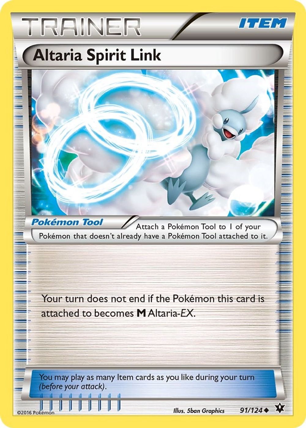 Altaria Spirit Link — XY - Fates Collide