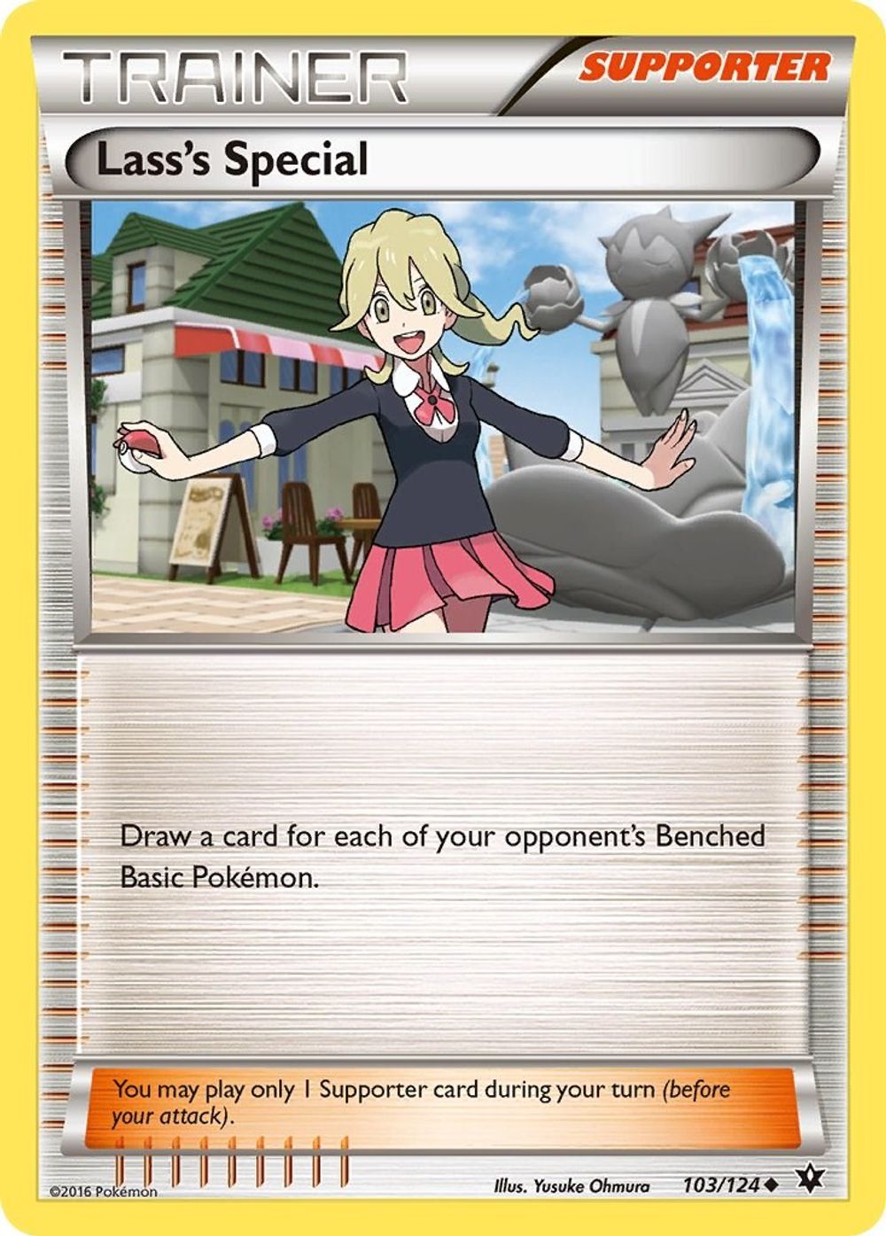 Lass's Special — XY - Fates Collide