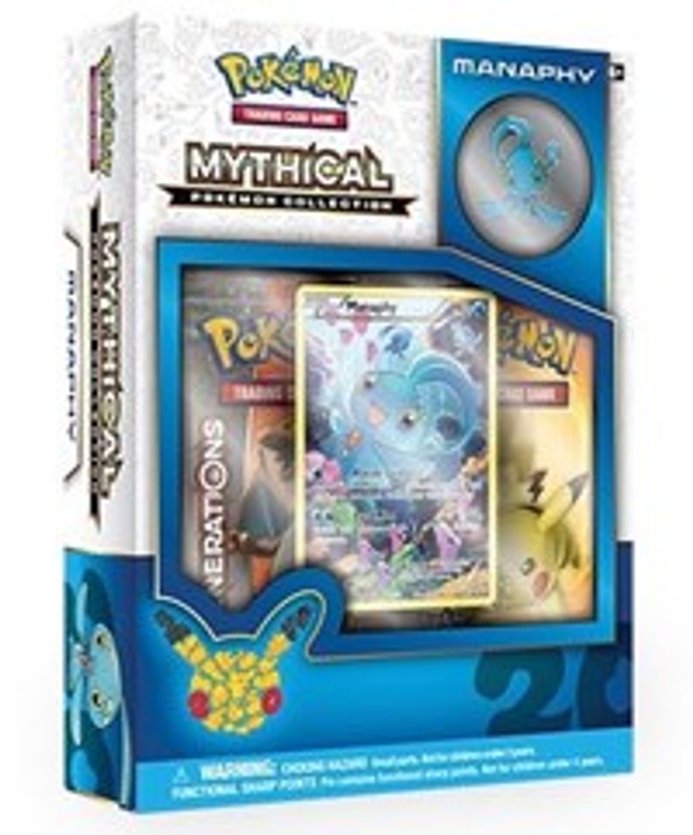 Mythical Pokemon Collection Box [Manaphy] — Generations