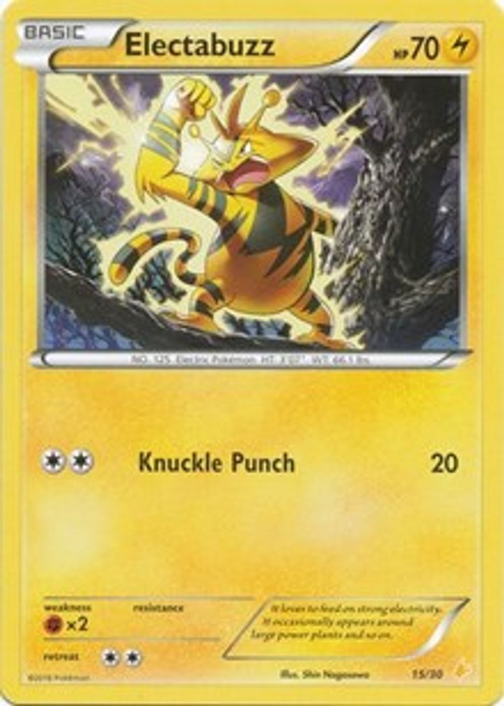 Electabuzz (23) — XY Trainer Kit: Pikachu Libre & Suicune