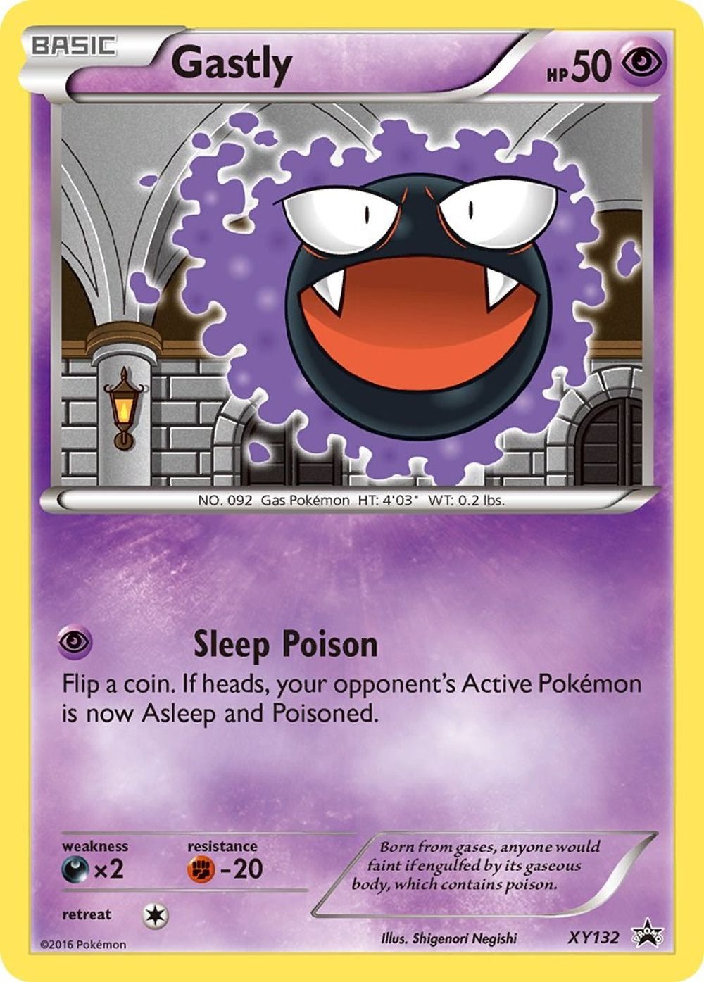 Gastly — XY Promos