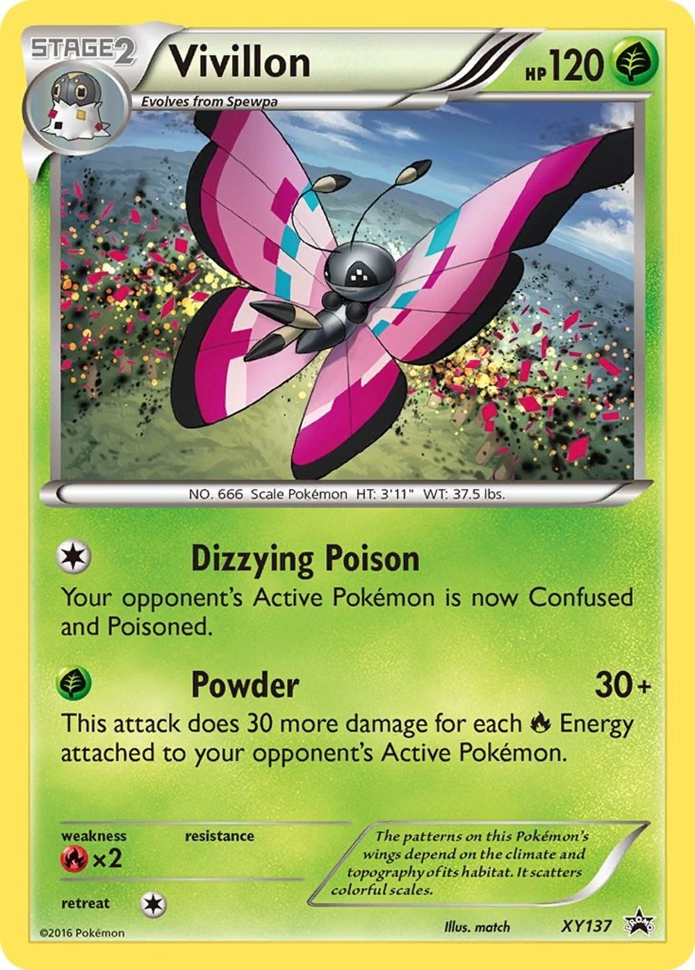 Vivillon — XY Promos