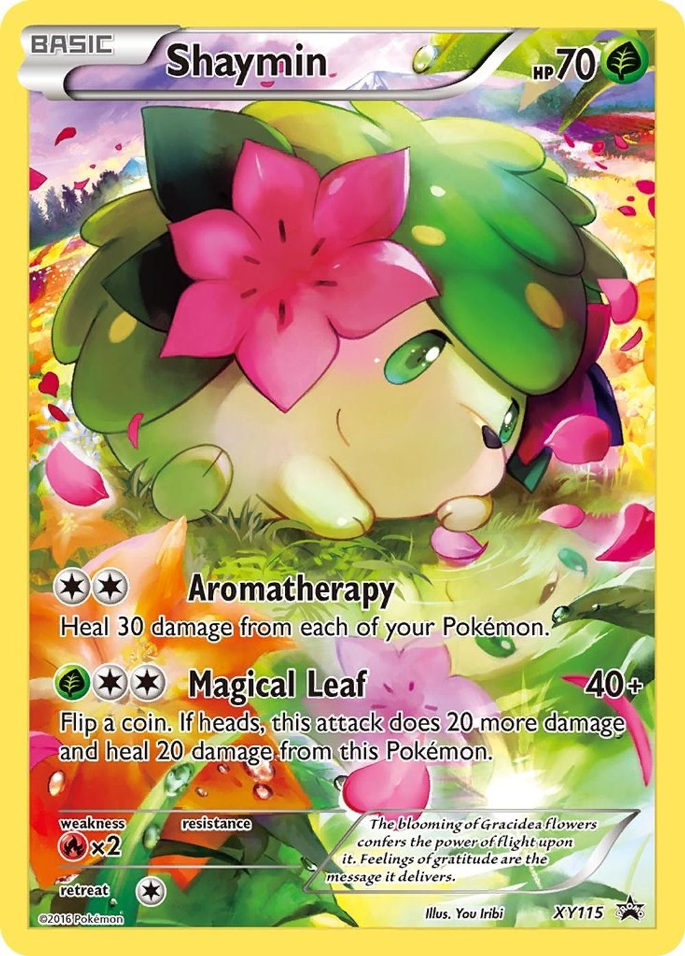 Shaymin - XY115 — XY Promos