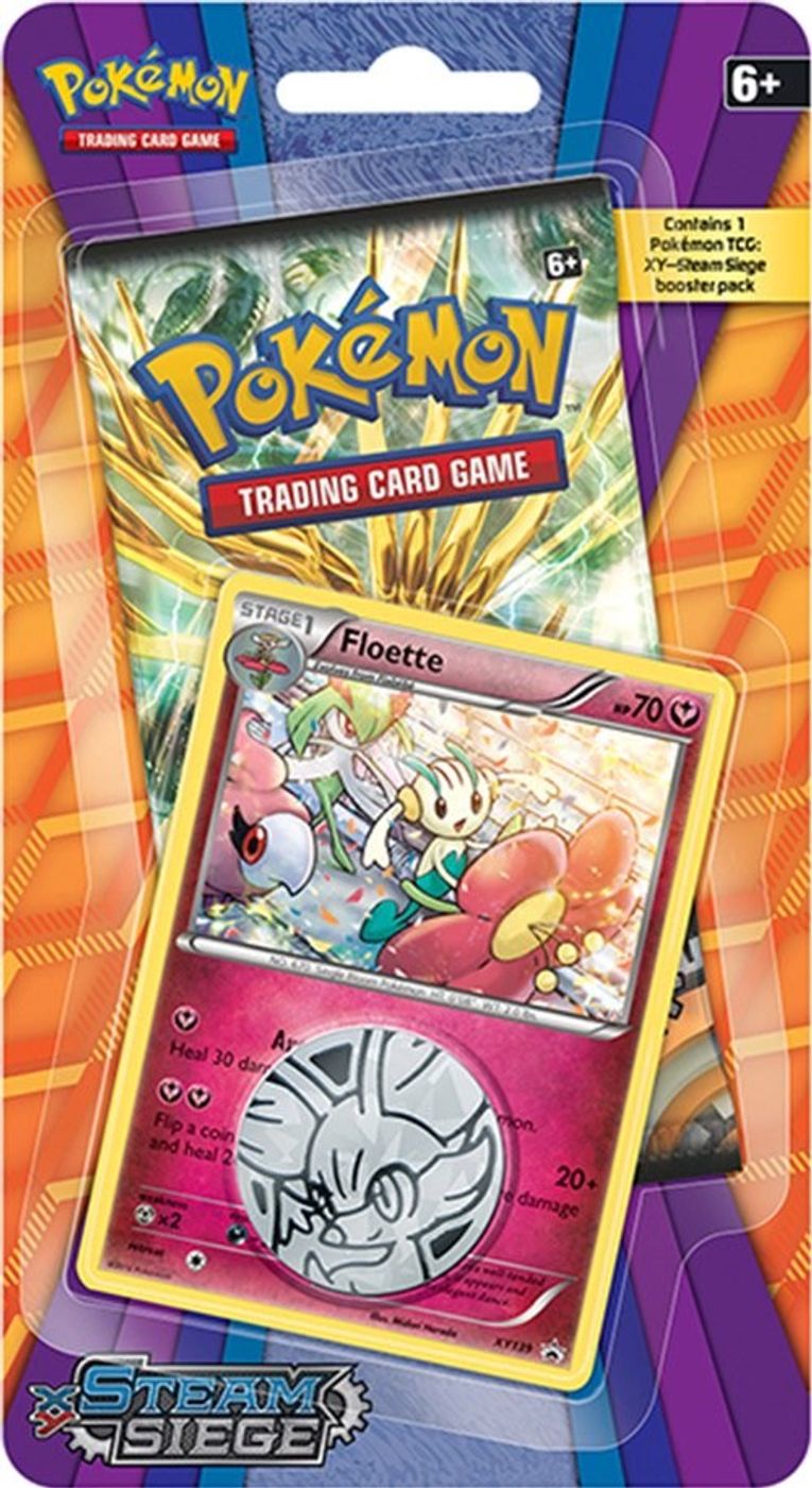 Steam Siege Single Pack Blister [Floette] — XY - Steam Siege