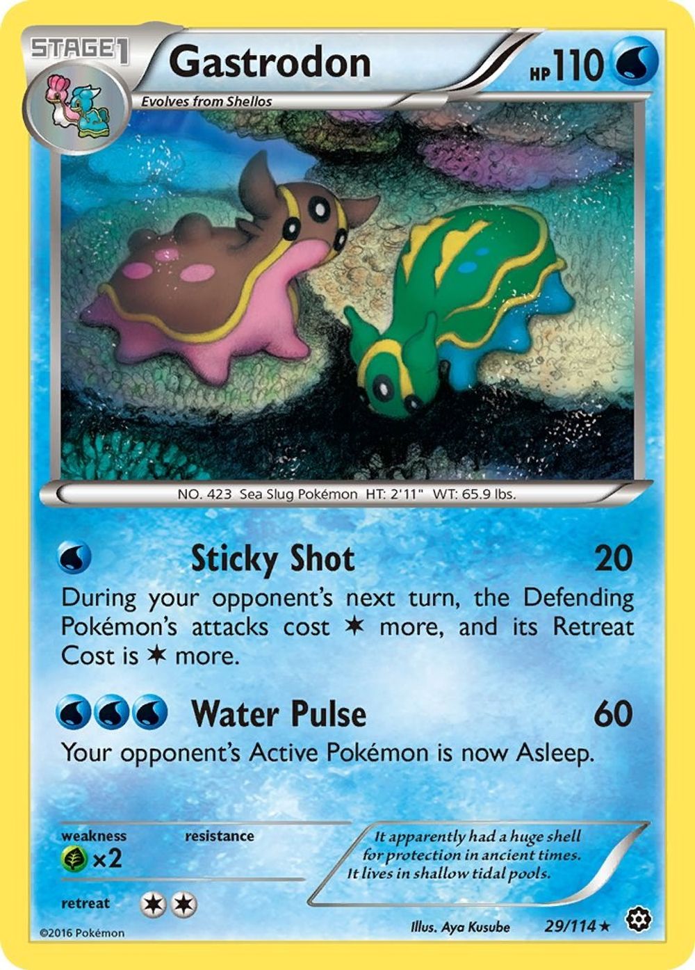 Gastrodon — XY - Steam Siege