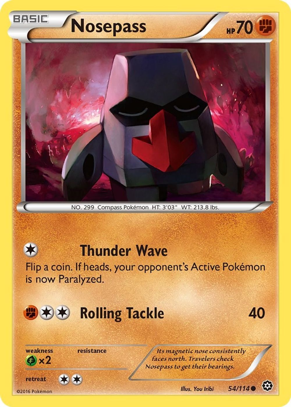 Nosepass — XY - Steam Siege