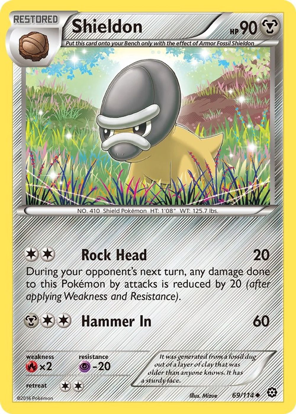 Shieldon — XY - Steam Siege