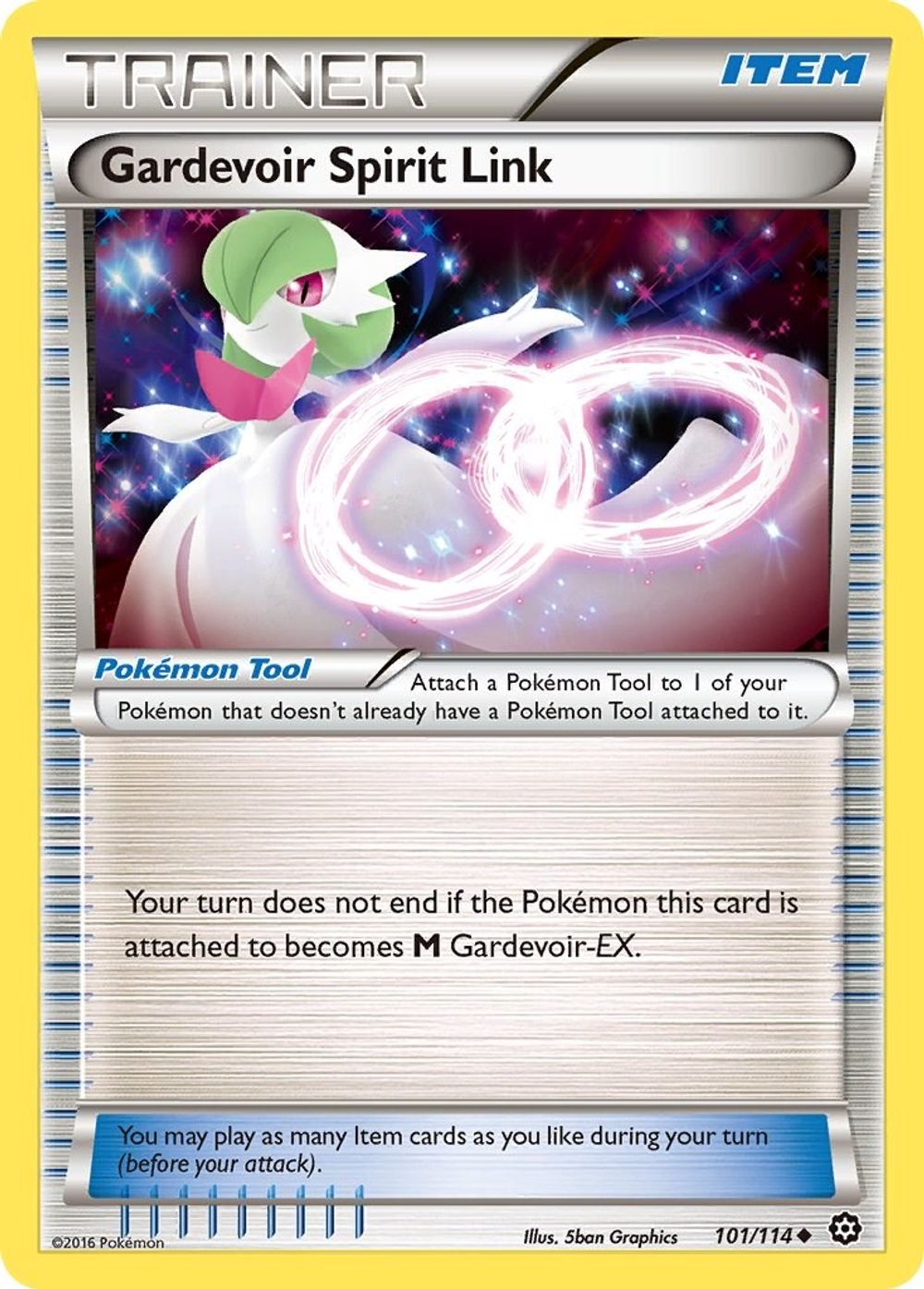 Gardevoir Spirit Link — XY - Steam Siege