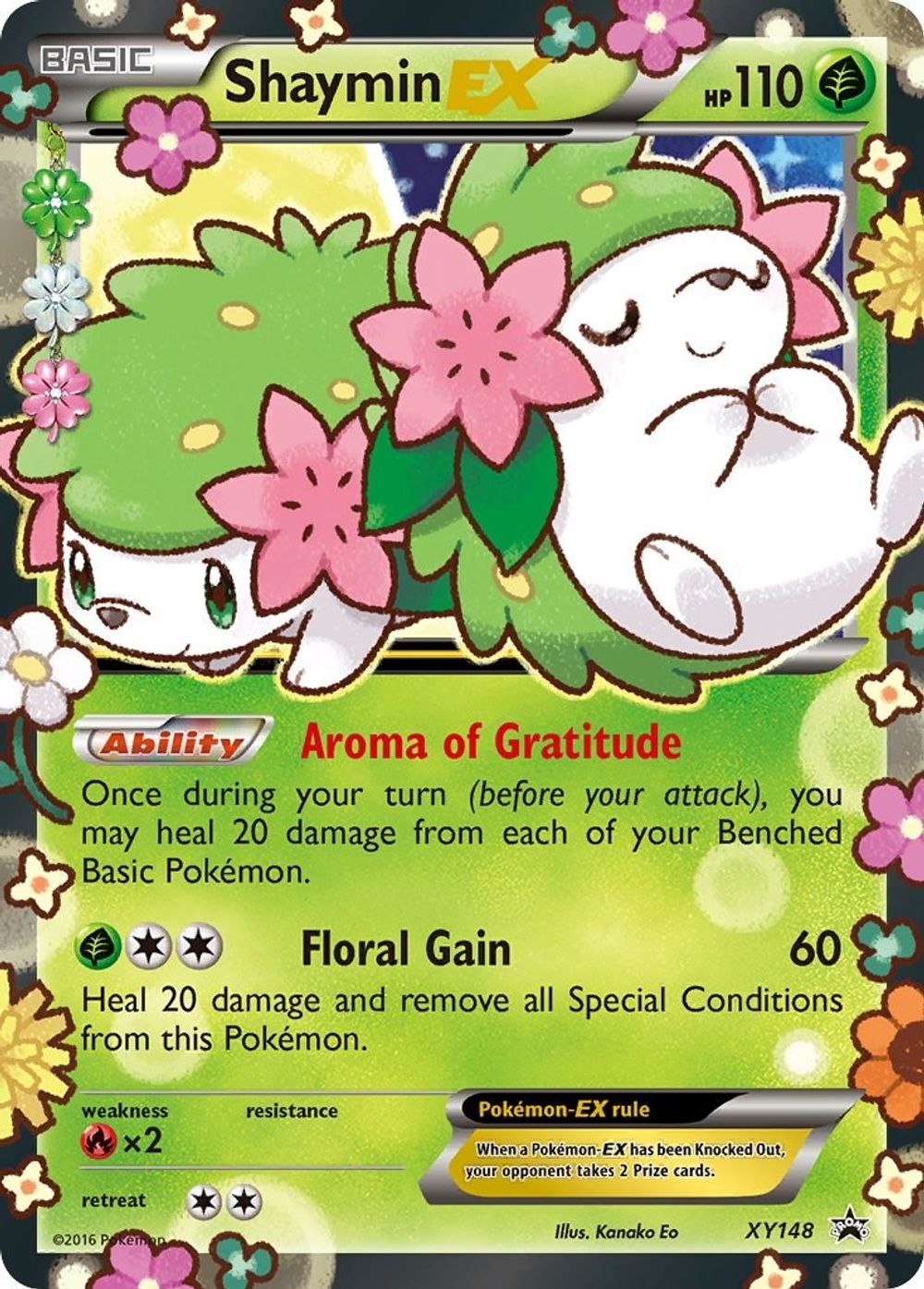 Shaymin EX — XY Promos