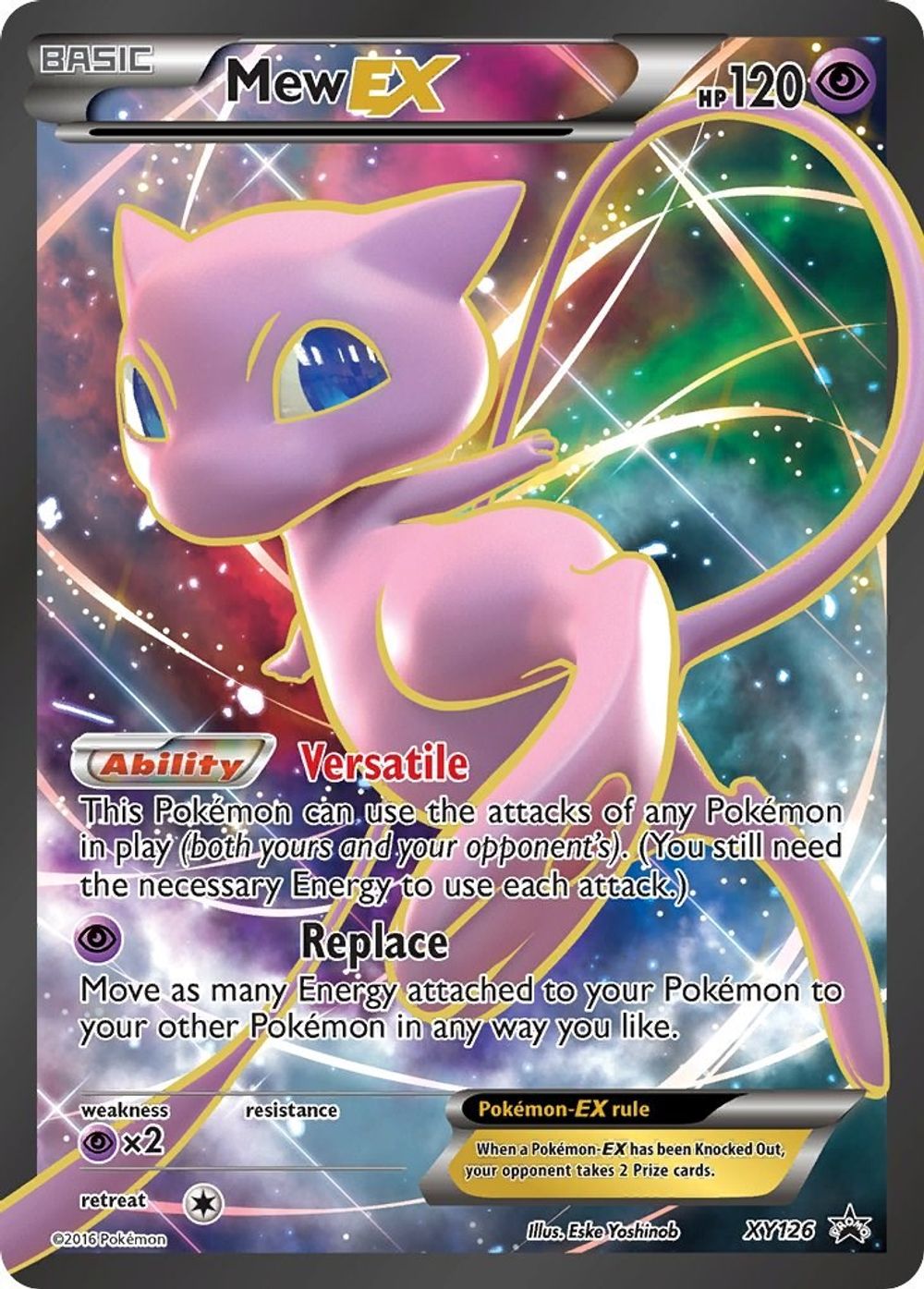 Mew EX - XY126 — XY Promos