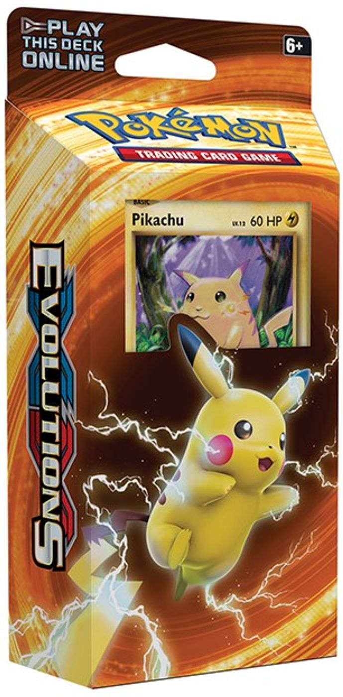 Evolutions Theme Deck - "Pikachu Power" [Pikachu] — XY - Evolutions