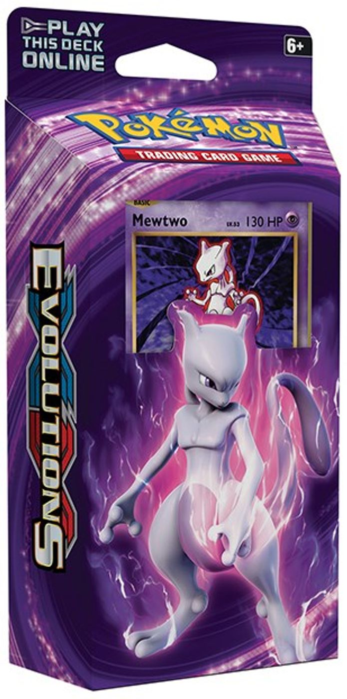 Evolutions Theme Deck - "Mewtwo Mayhem" [Mewtwo] — XY - Evolutions