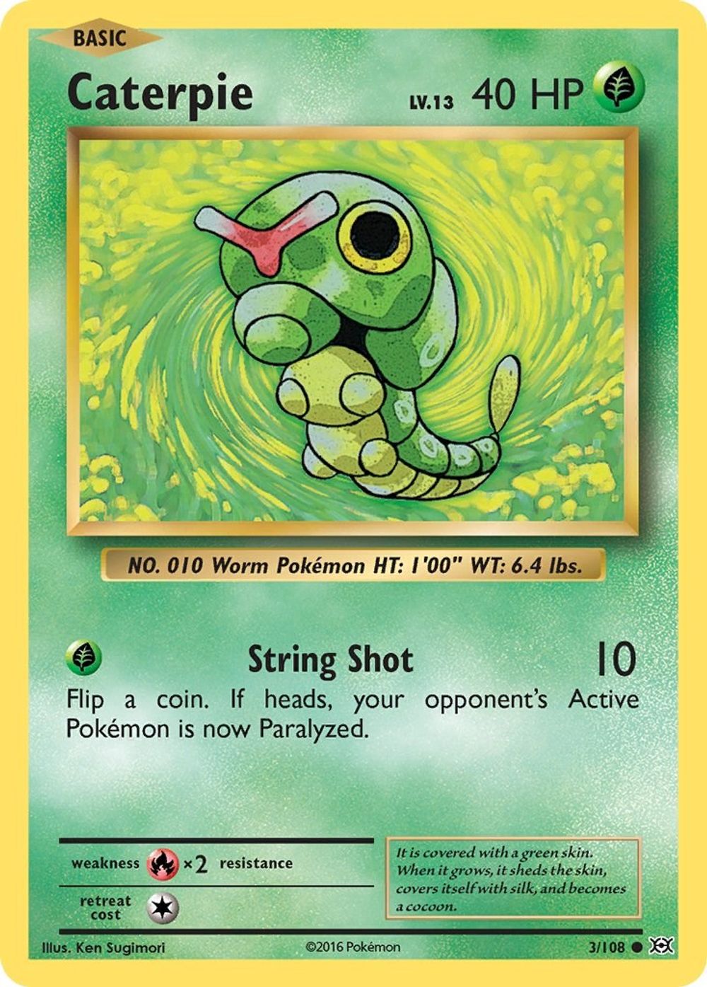 Caterpie — XY - Evolutions