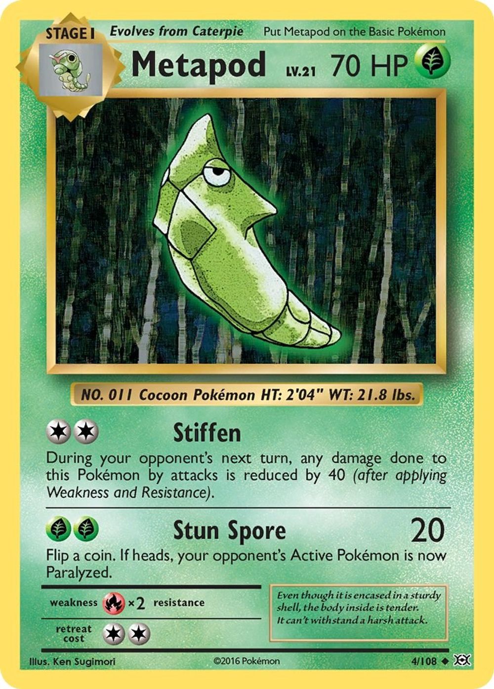 Metapod — XY - Evolutions