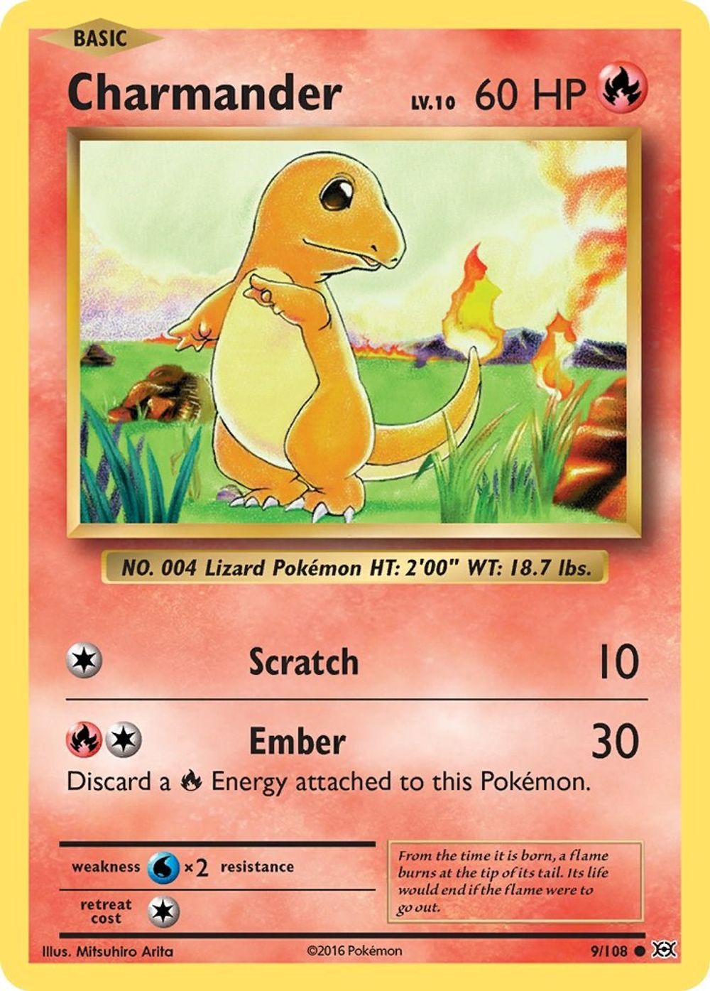 Charmander — XY - Evolutions
